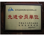 中电元协优秀会员奖牌